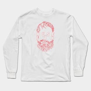 Huse Lax Red Long Sleeve T-Shirt